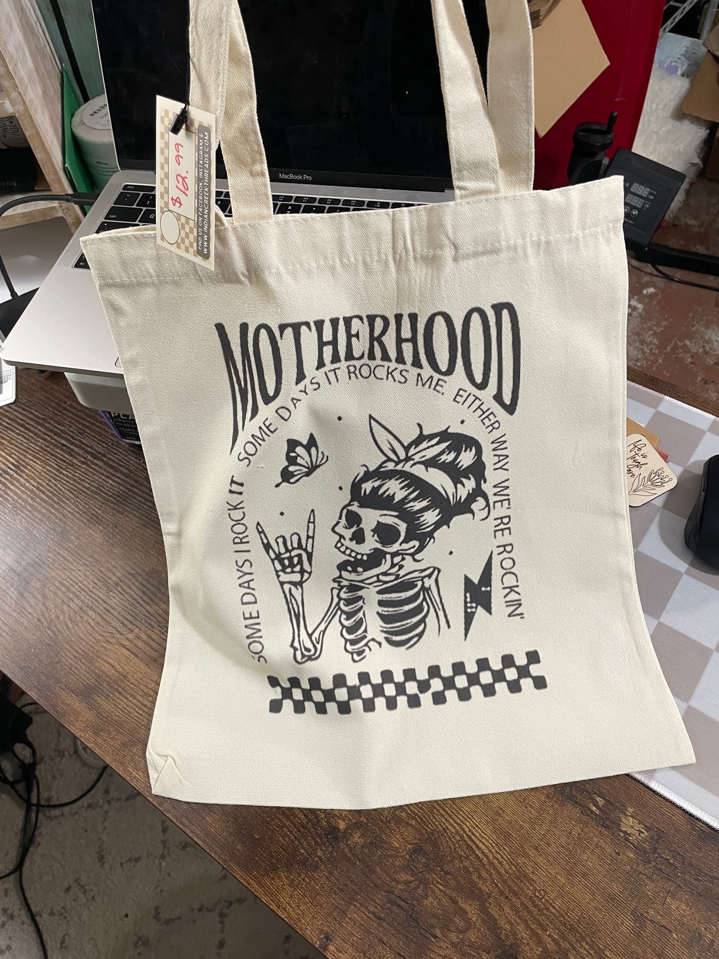 Motherhood Canvas Tote