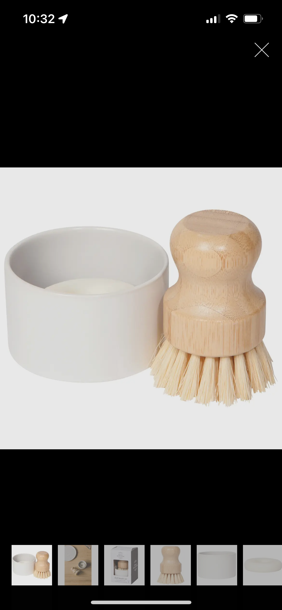 Dish Brush/Soap Set