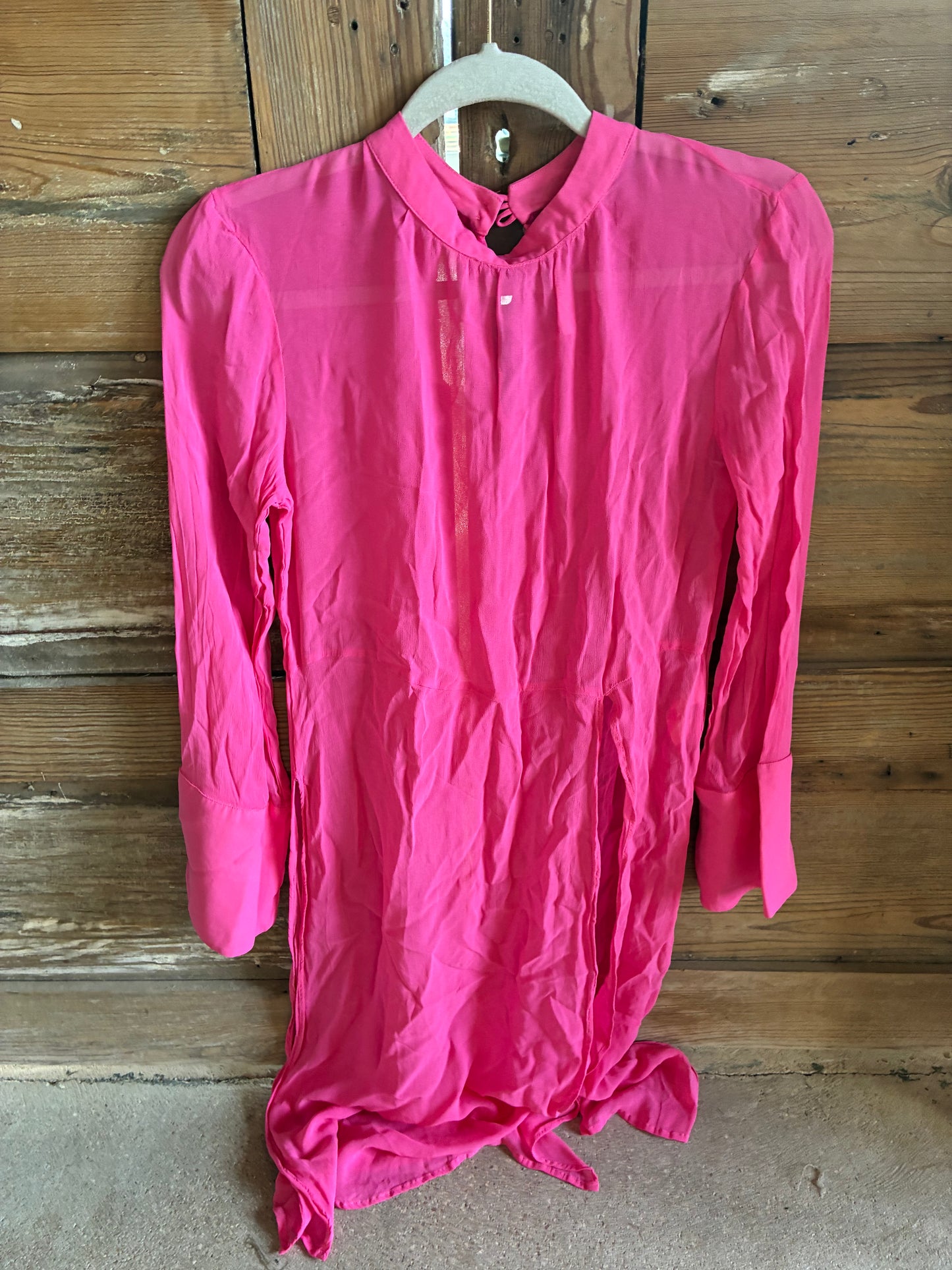 Anthropologie Pink Dress