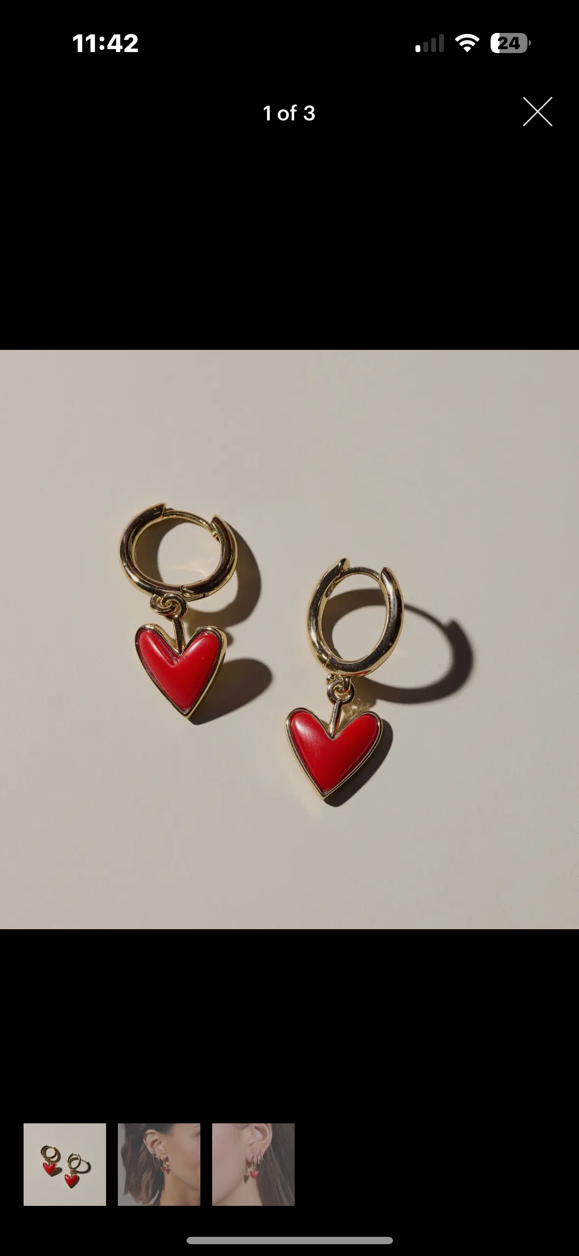 red heart Huggies