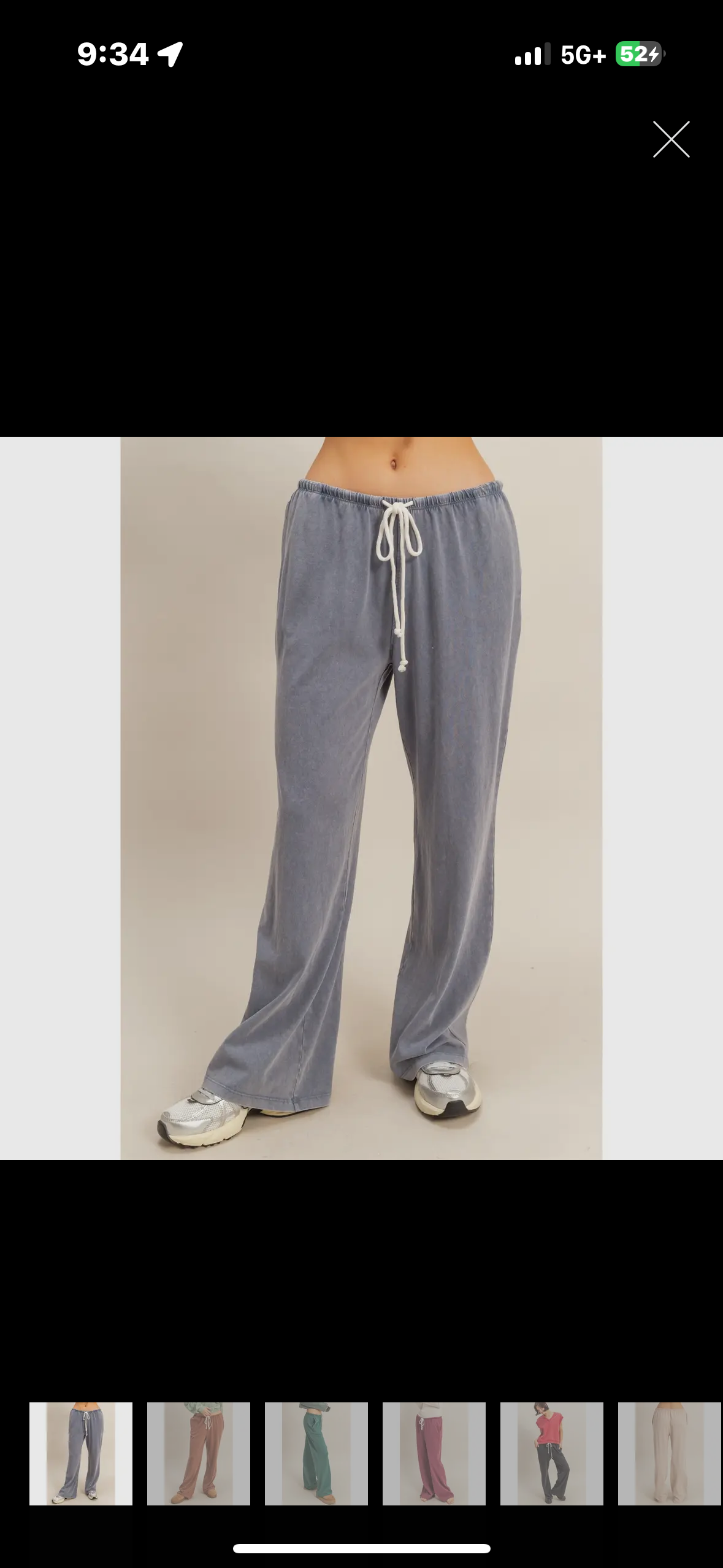 blue sweats