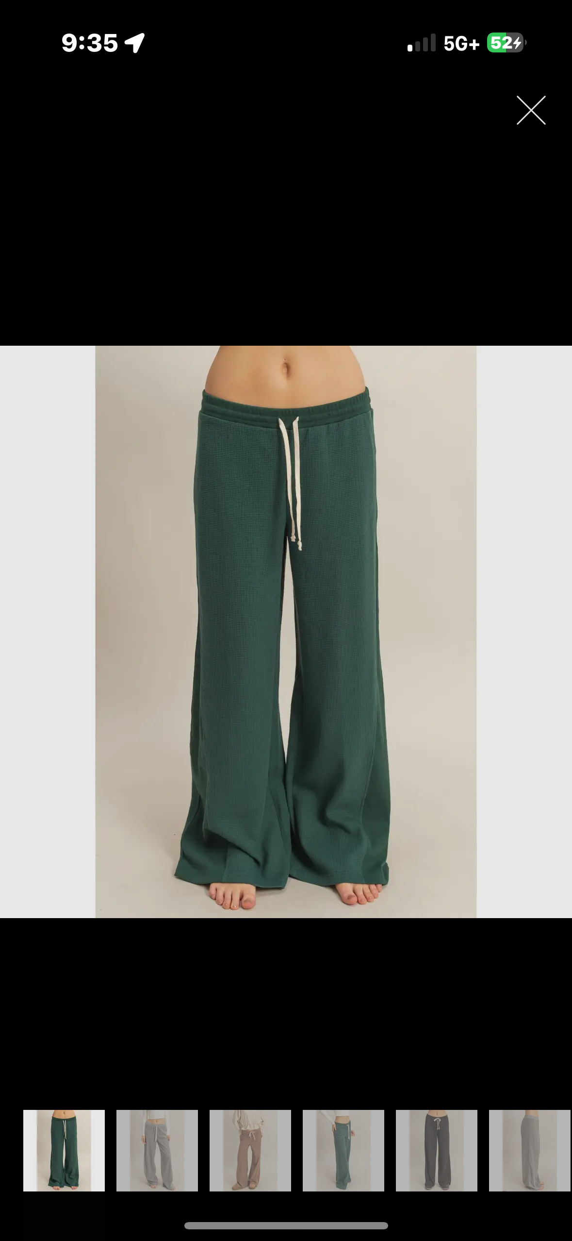 forest green sweats