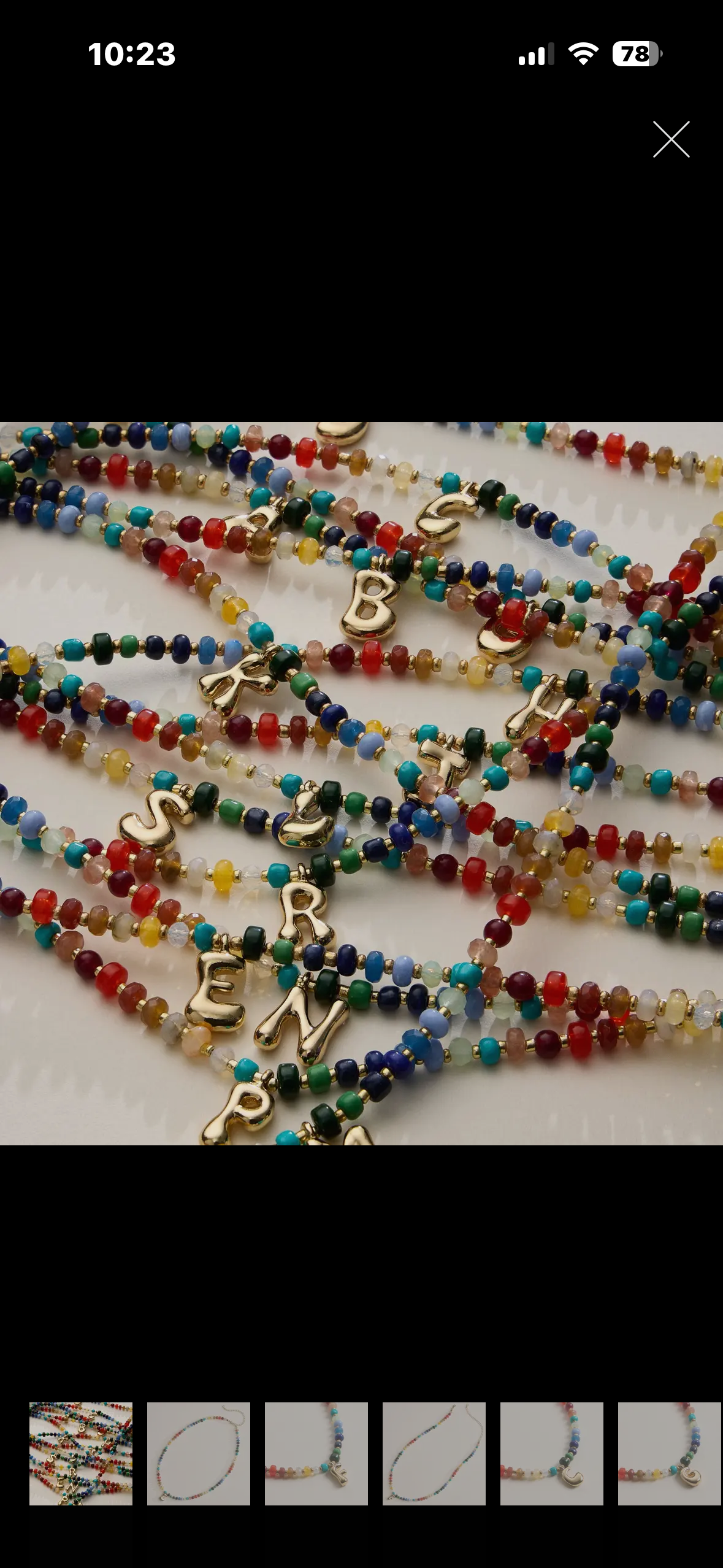 initial necklace