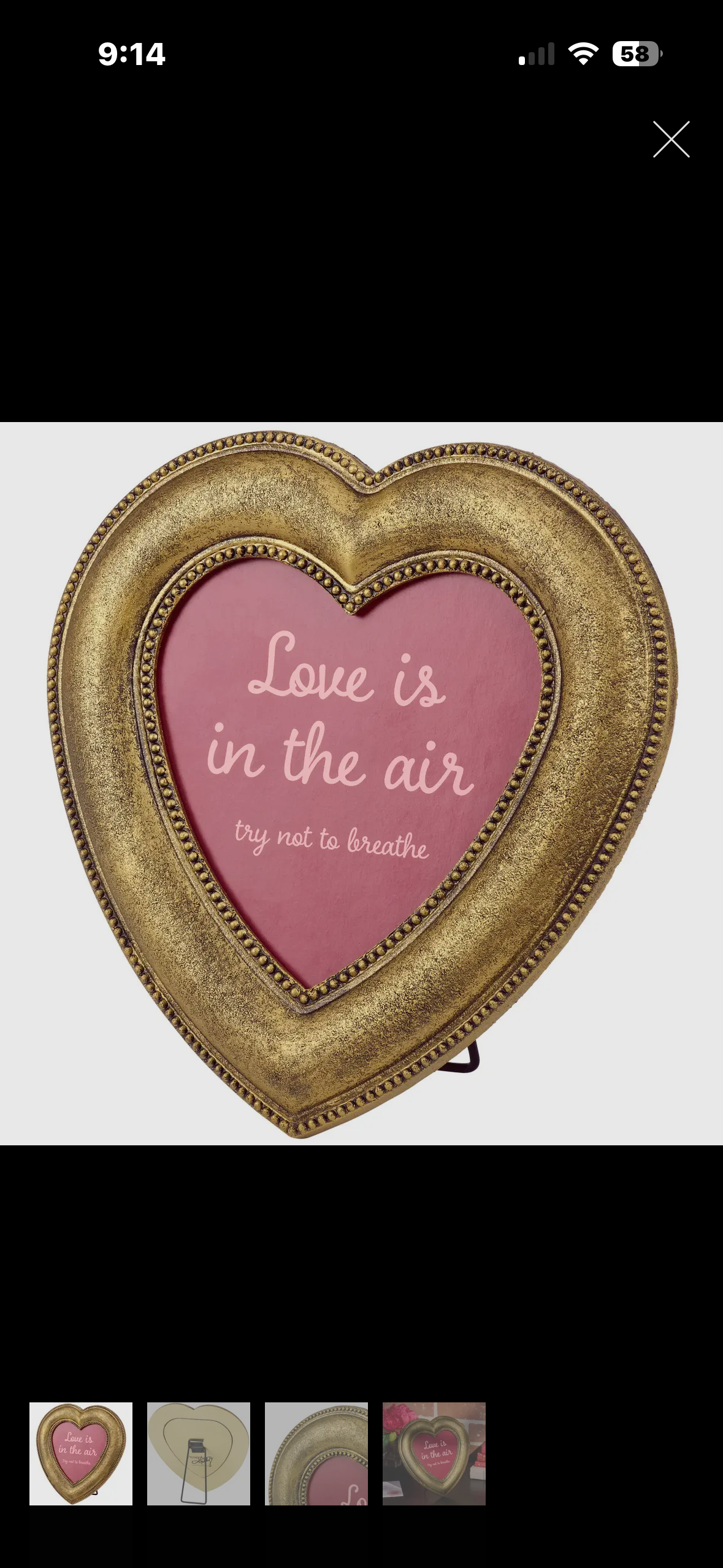 heart photo frame
