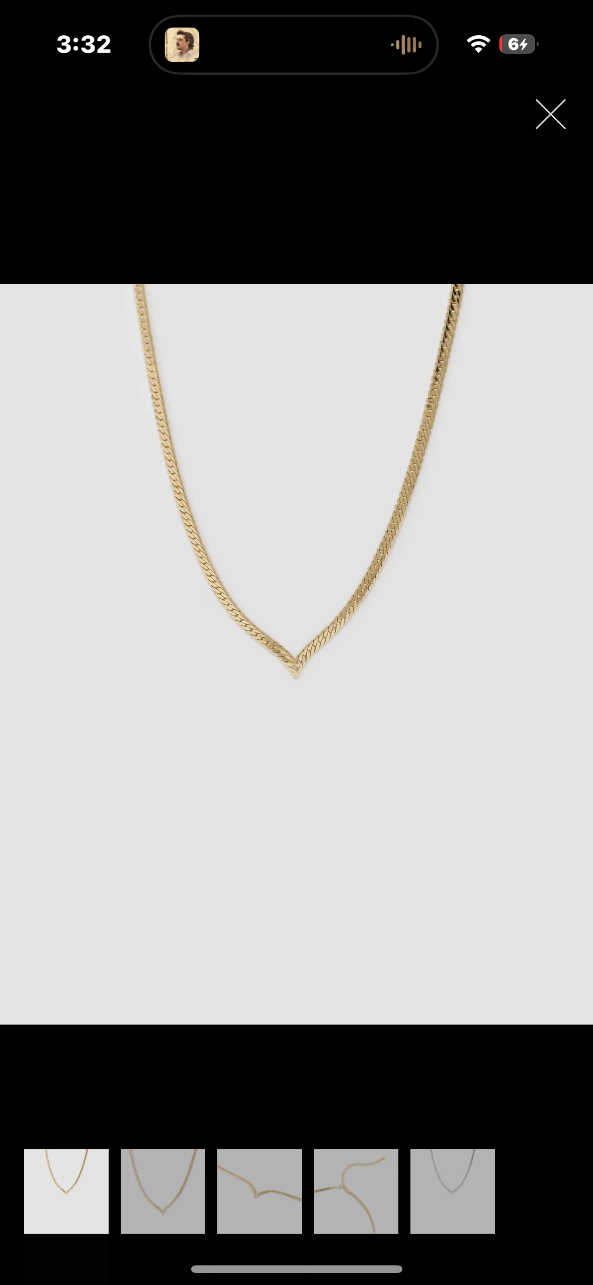 v-necklace