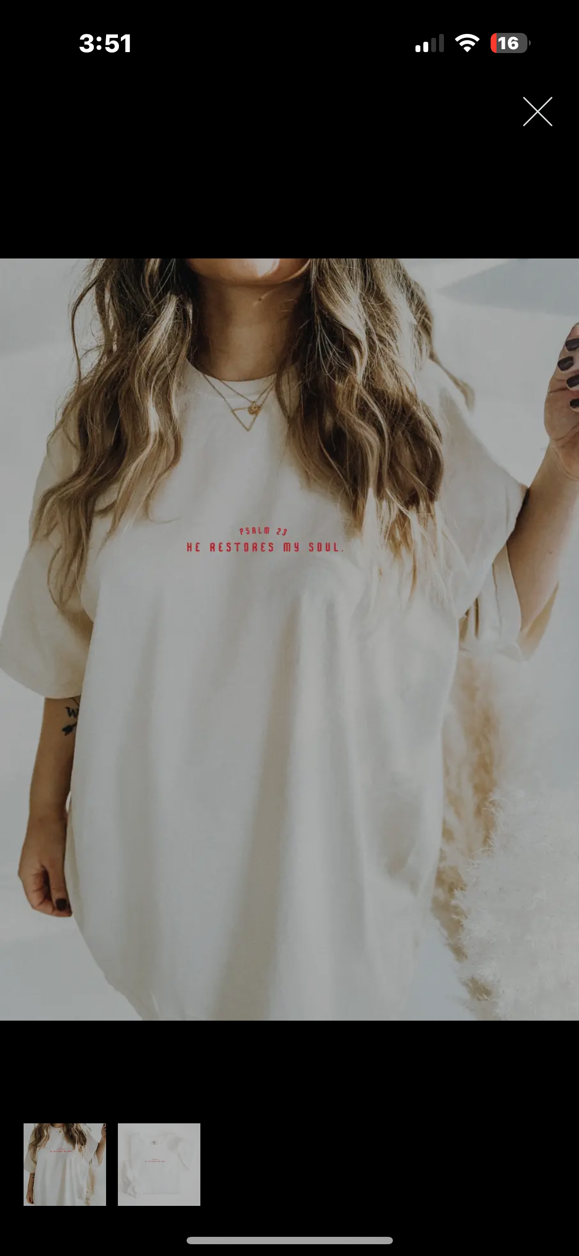 restores my soul tee