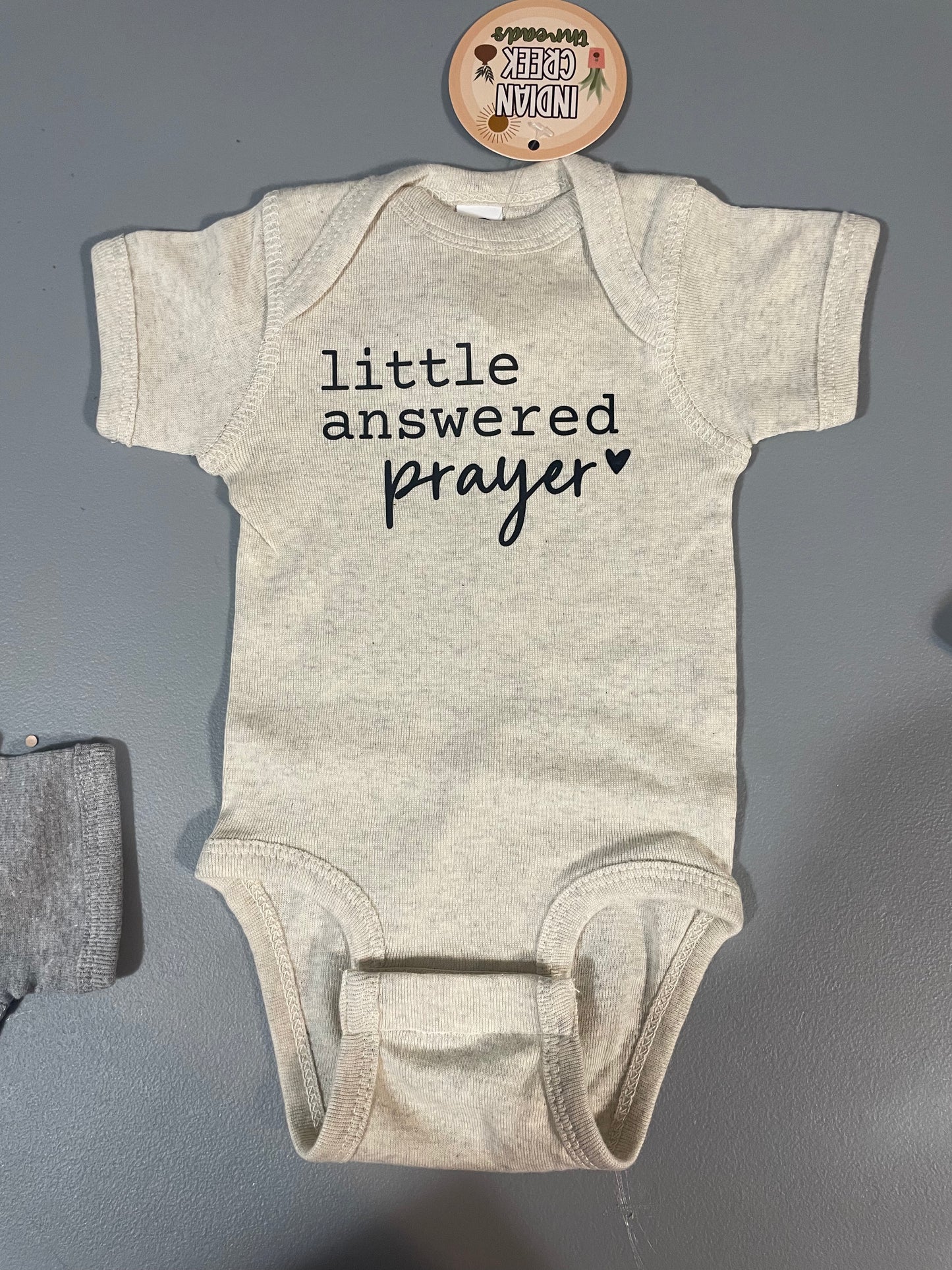 Little Answered Prayer Onesie