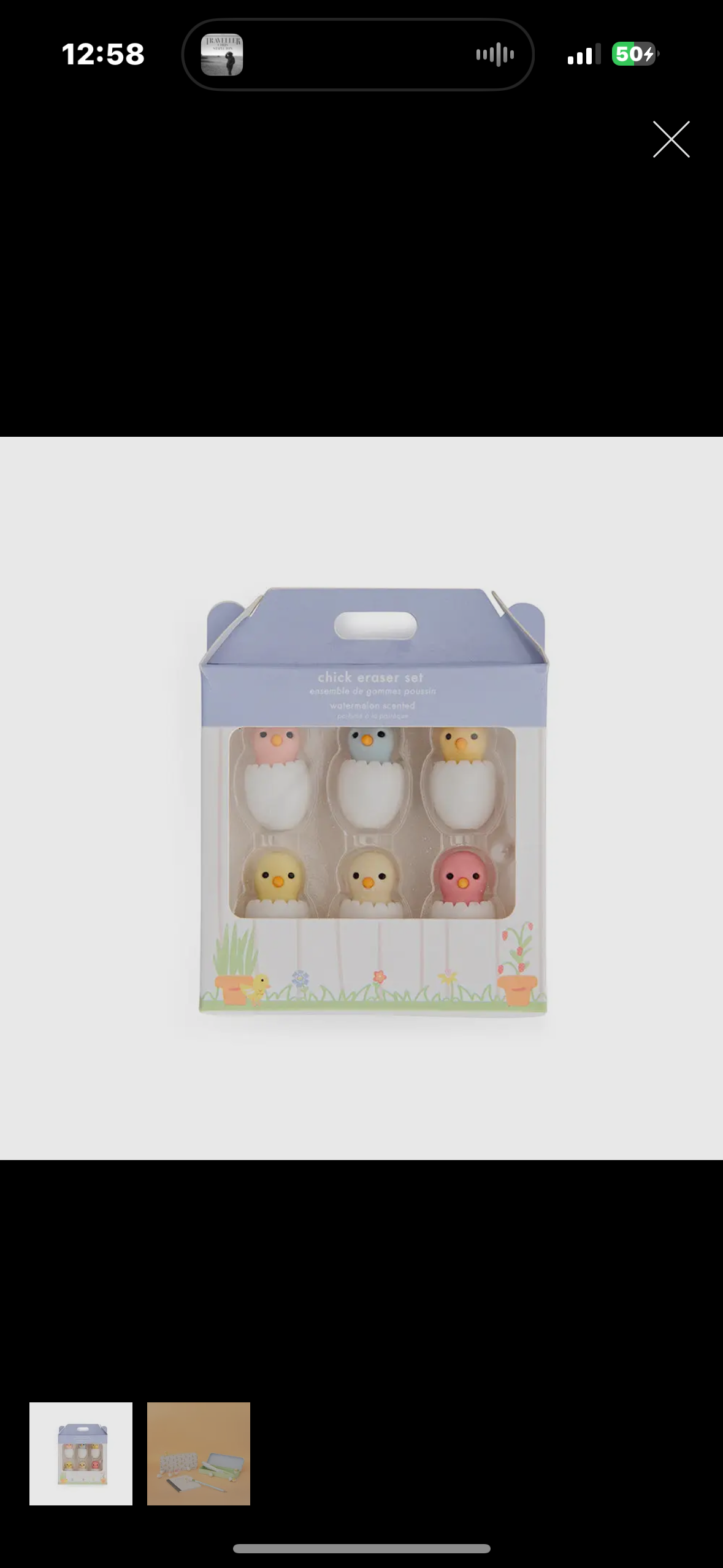 chick eraser set
