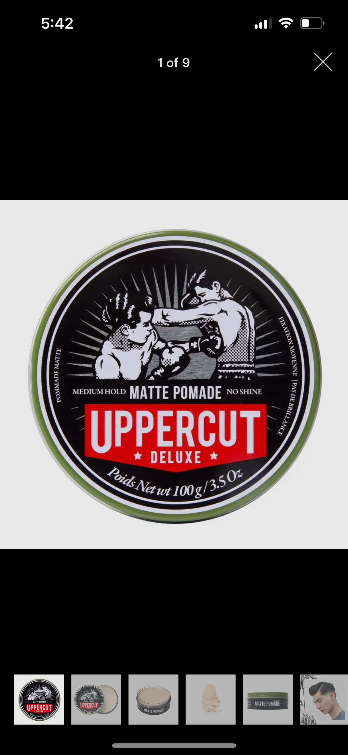 Matte Pomade
