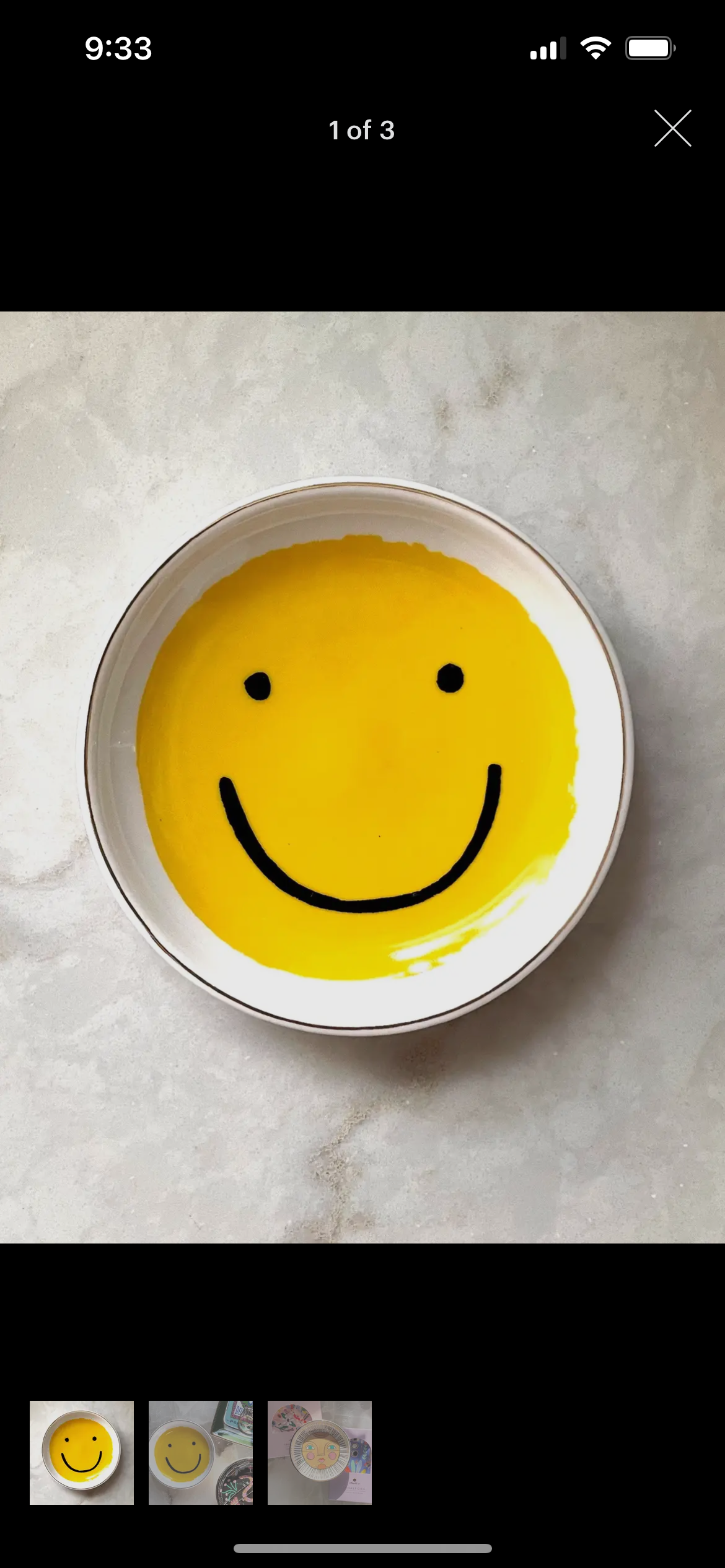 Smiley Trinket Dish