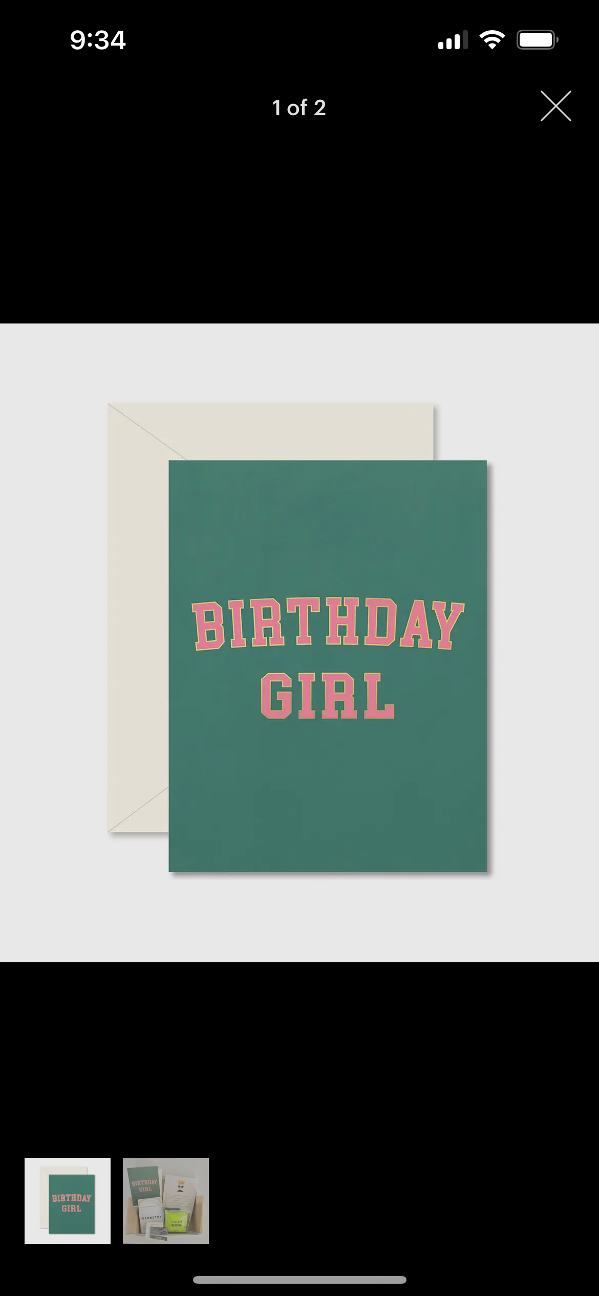 Birthday Girl Card