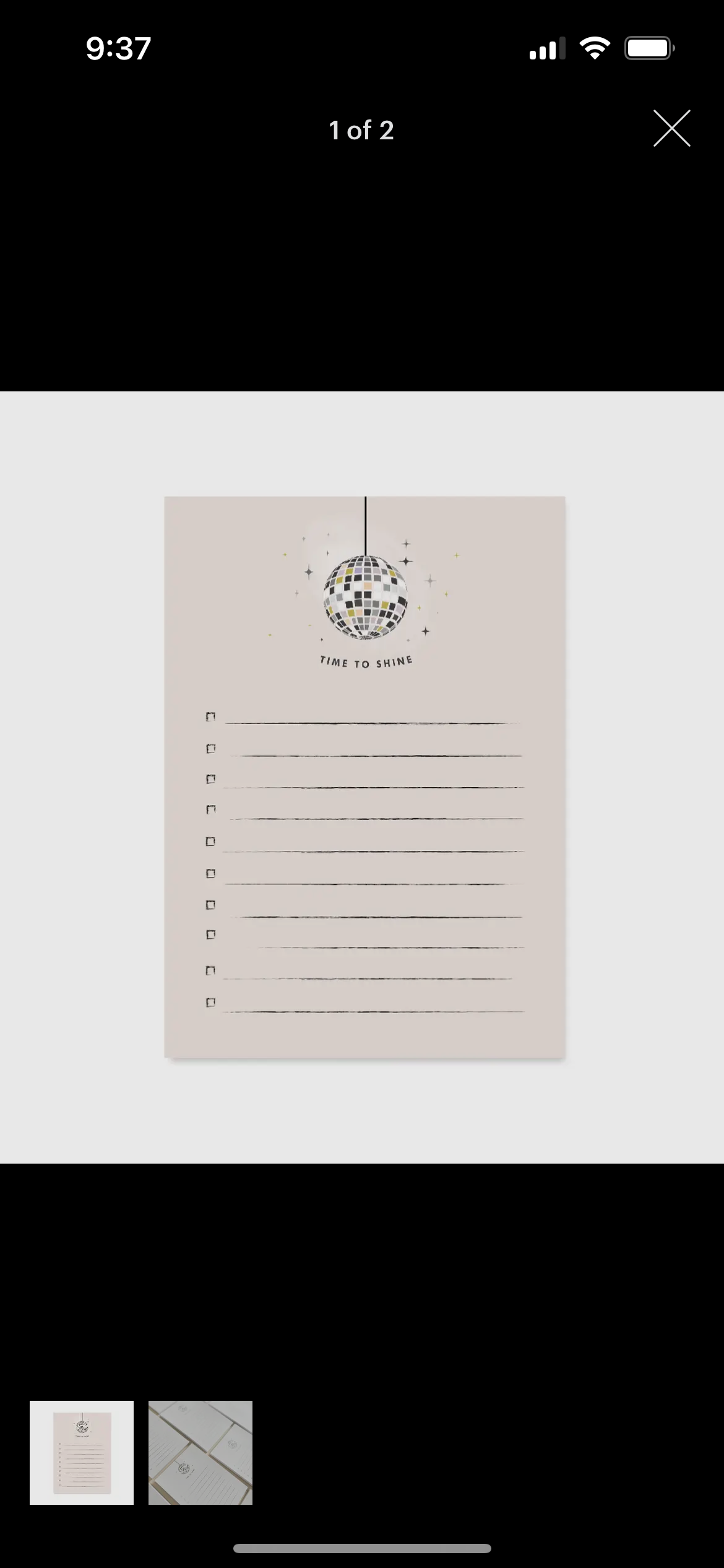 Disco Notepad