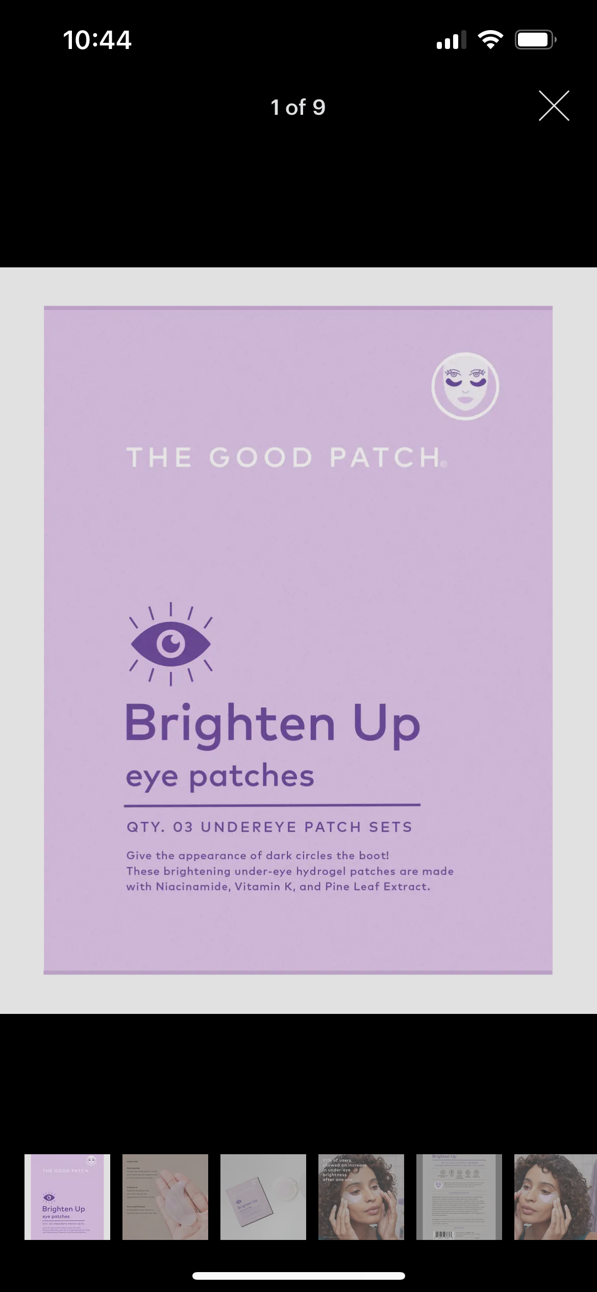 Hydrogel Undereye Patches