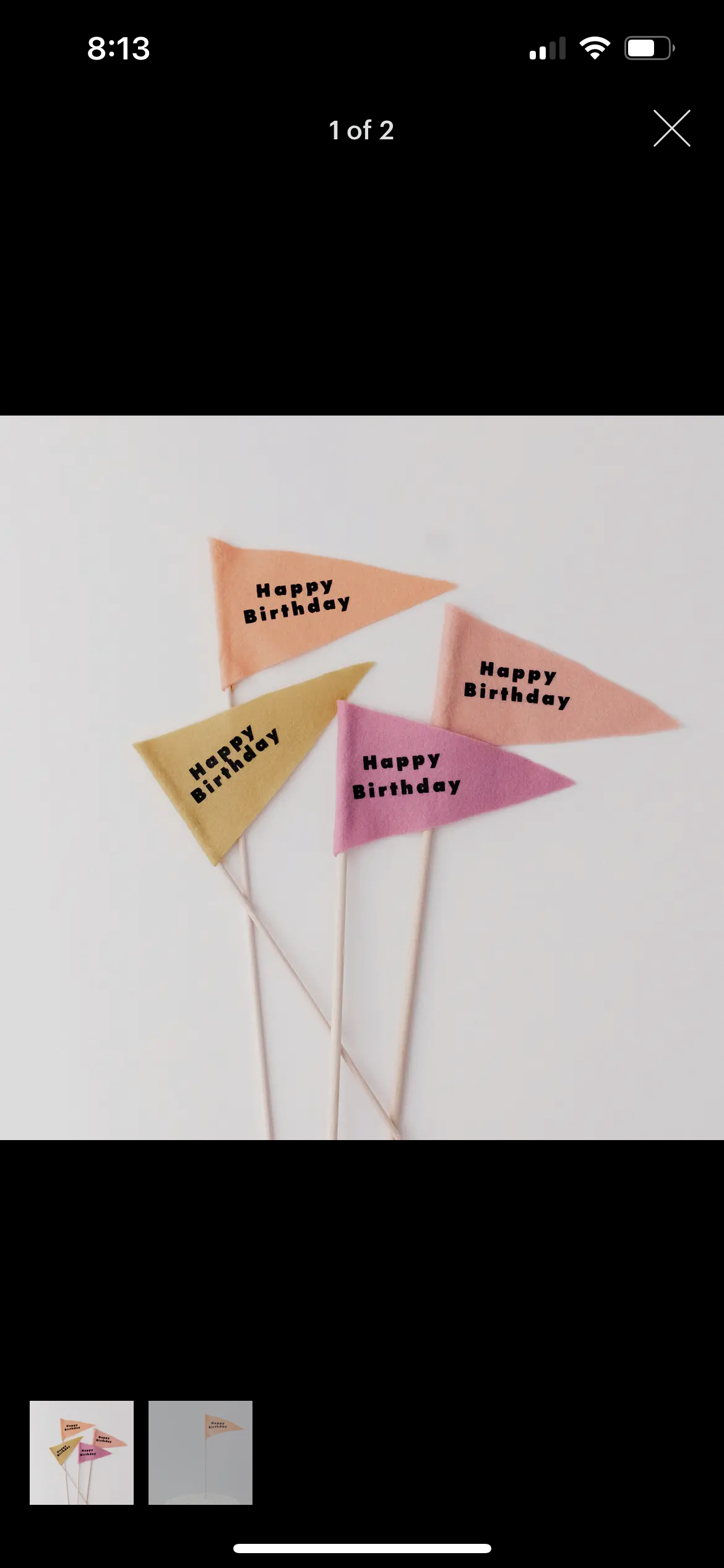 Birthday Flag