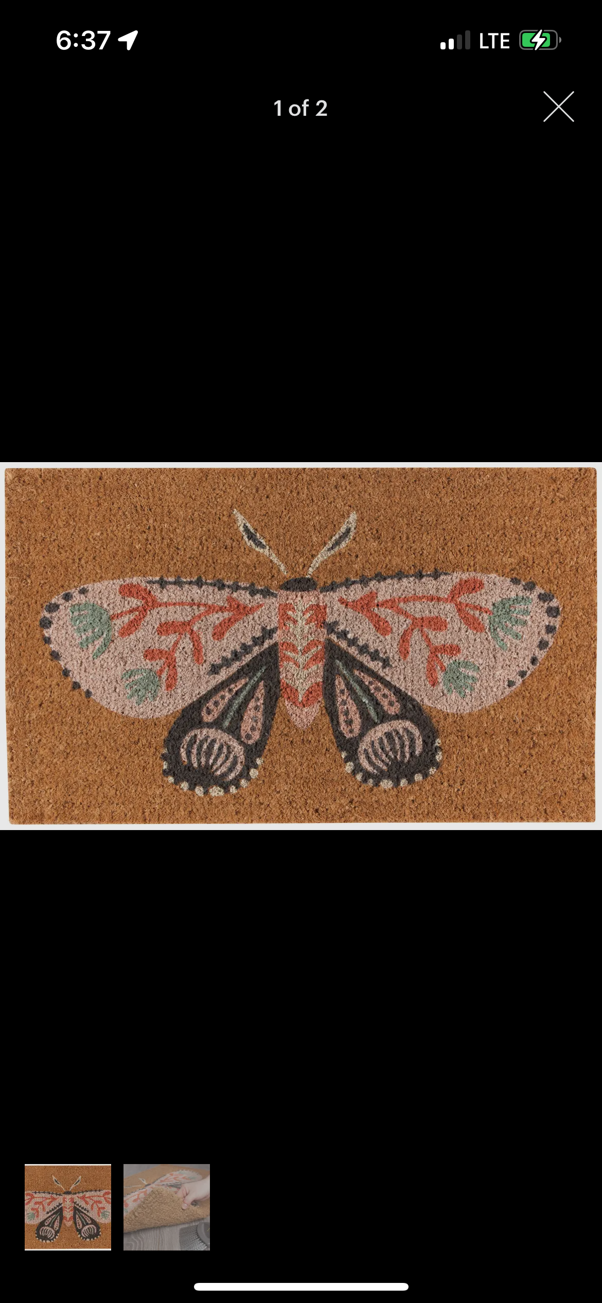 Butterfly Doormat