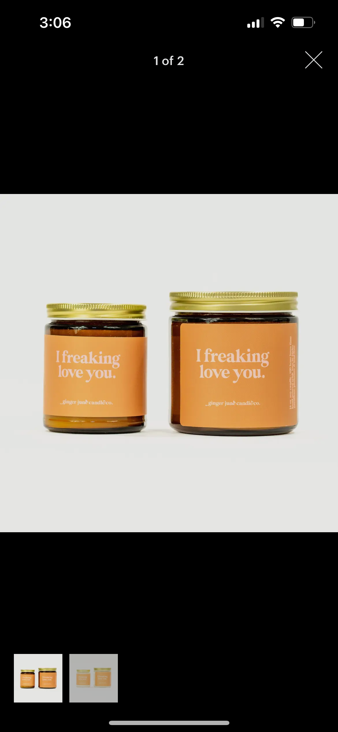 Ginger June Candle
