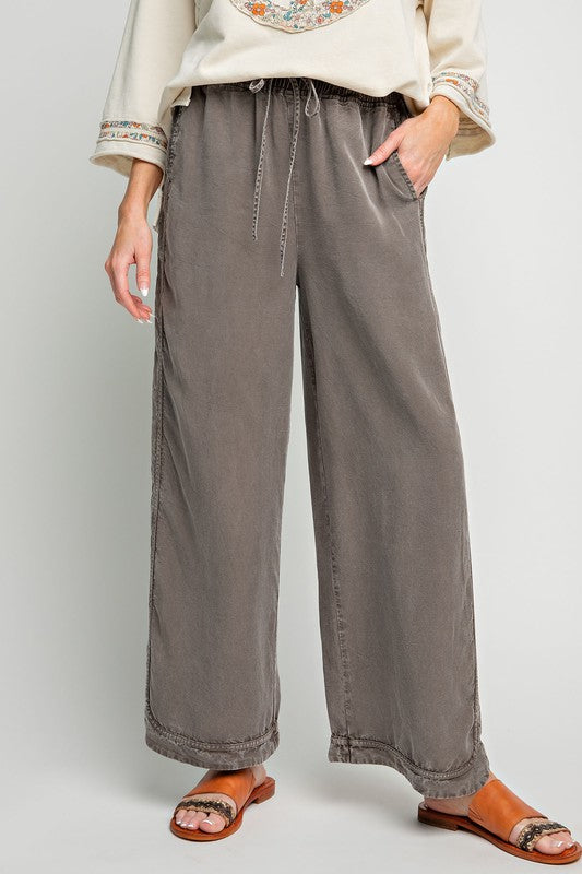 mineral washed pants