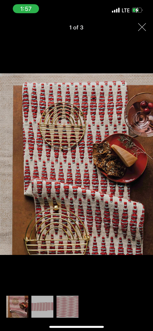 Spool Table Runner