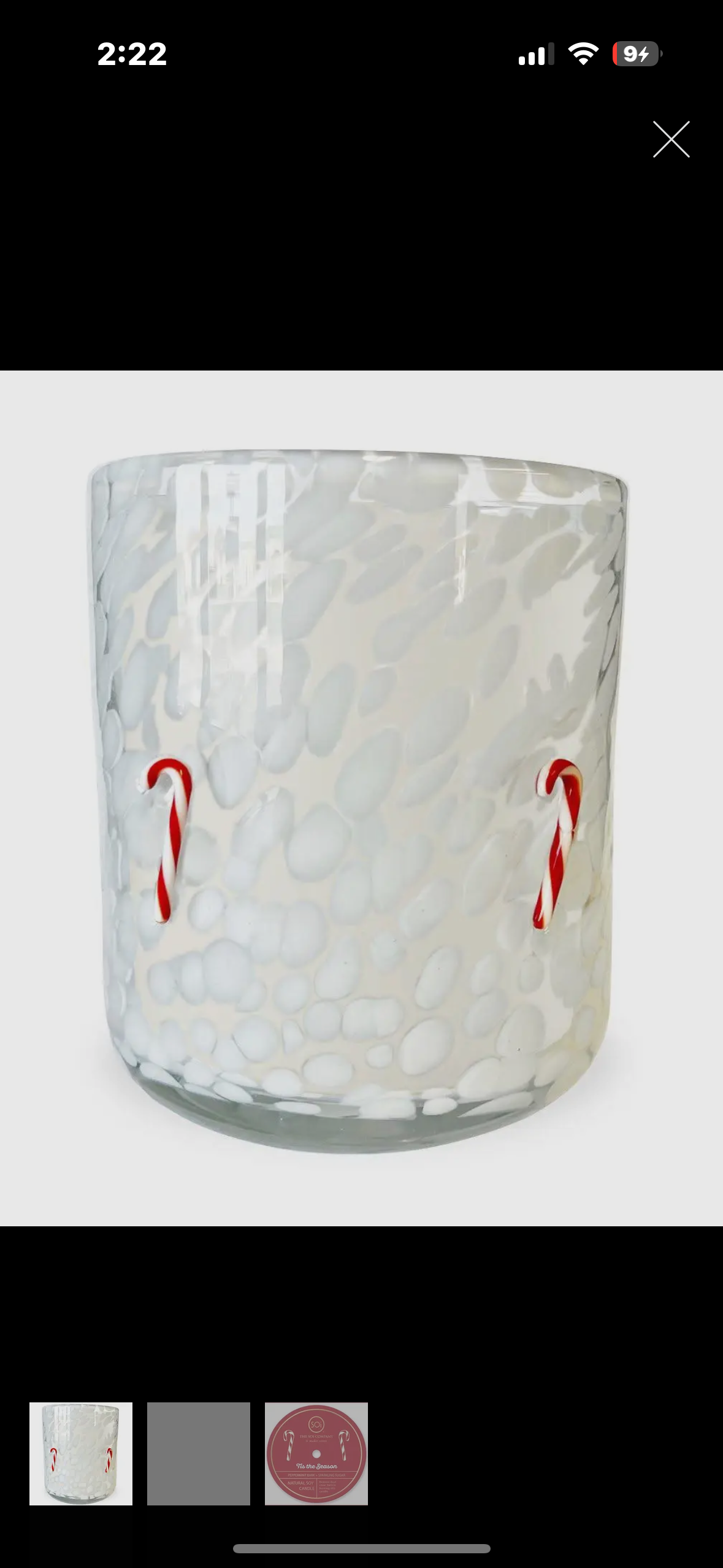 candy cane icon candle