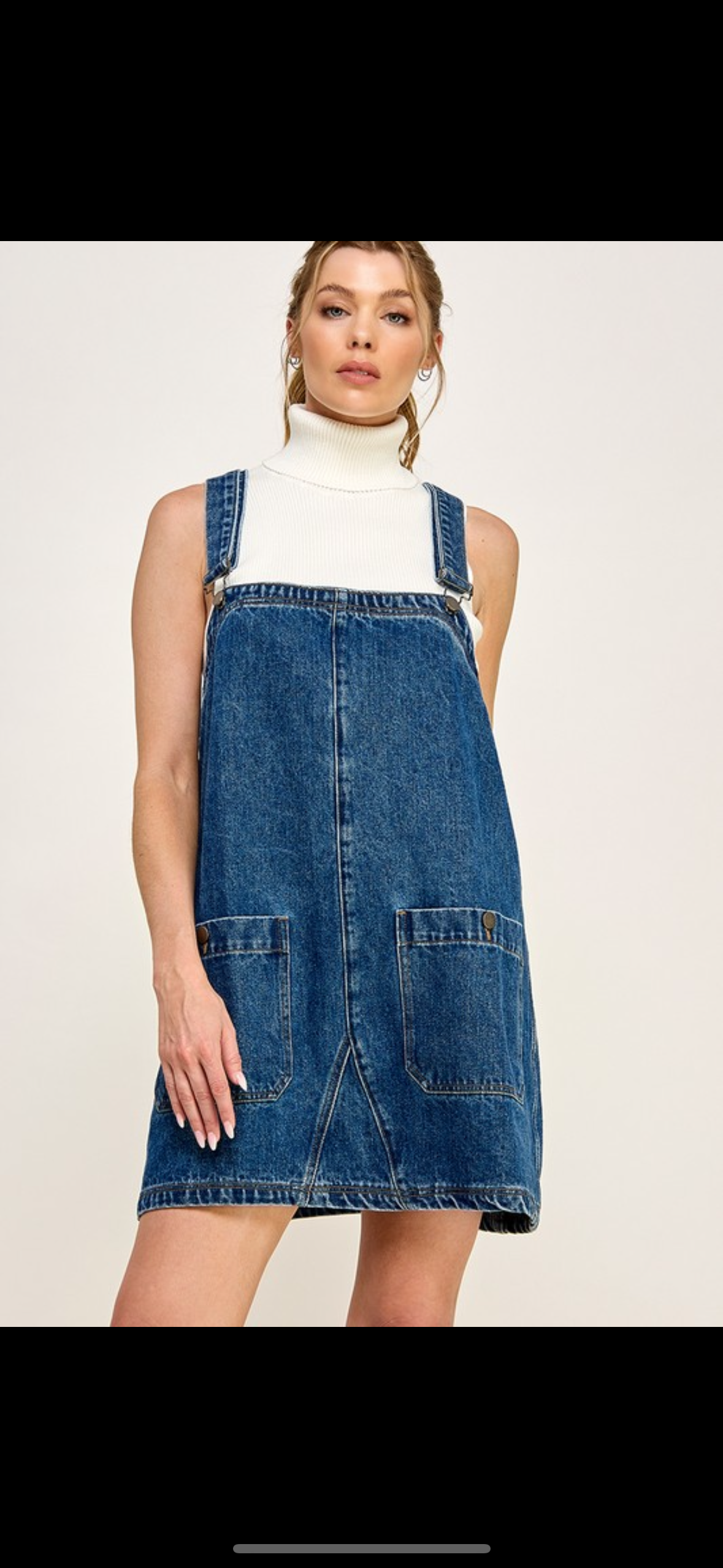 denim dress dupe