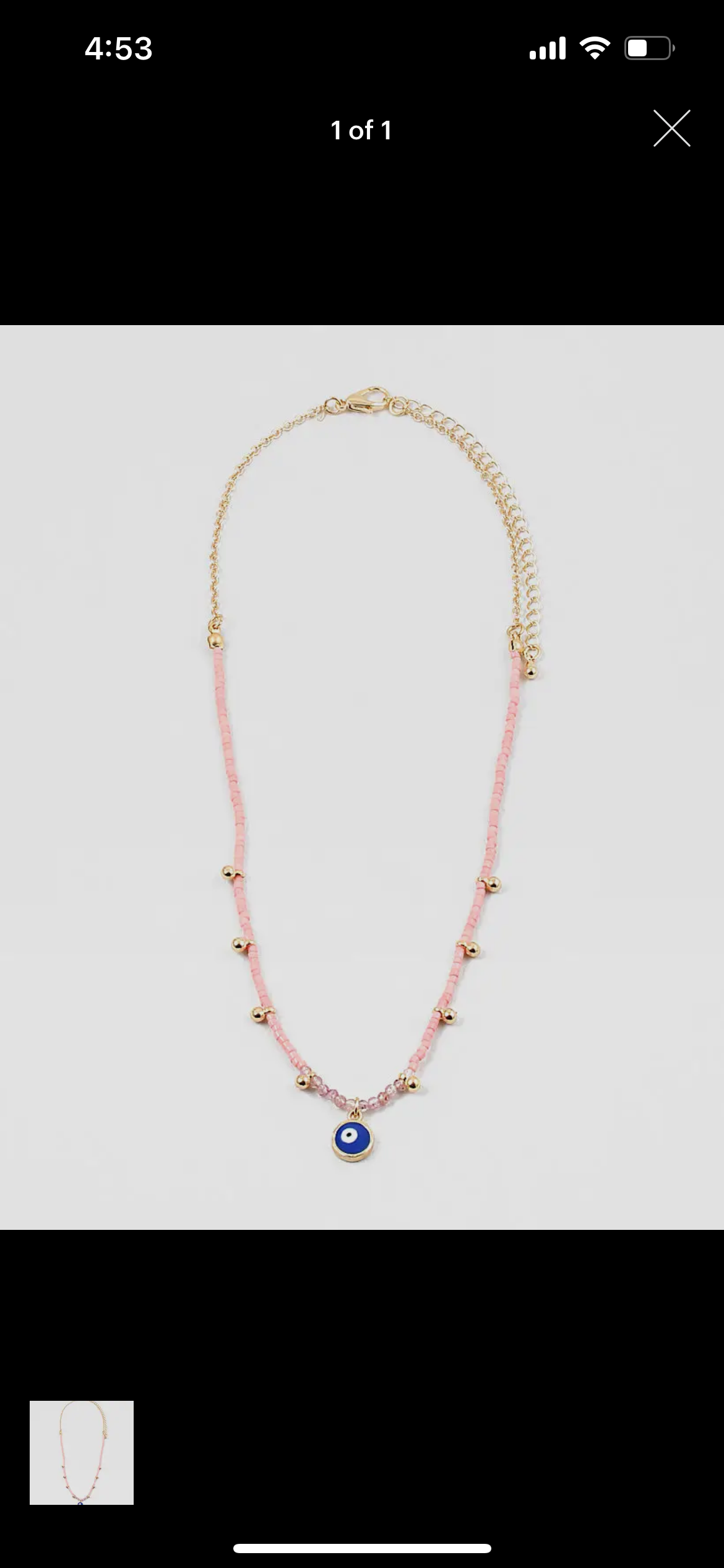 Lucky Evil Eye Necklace