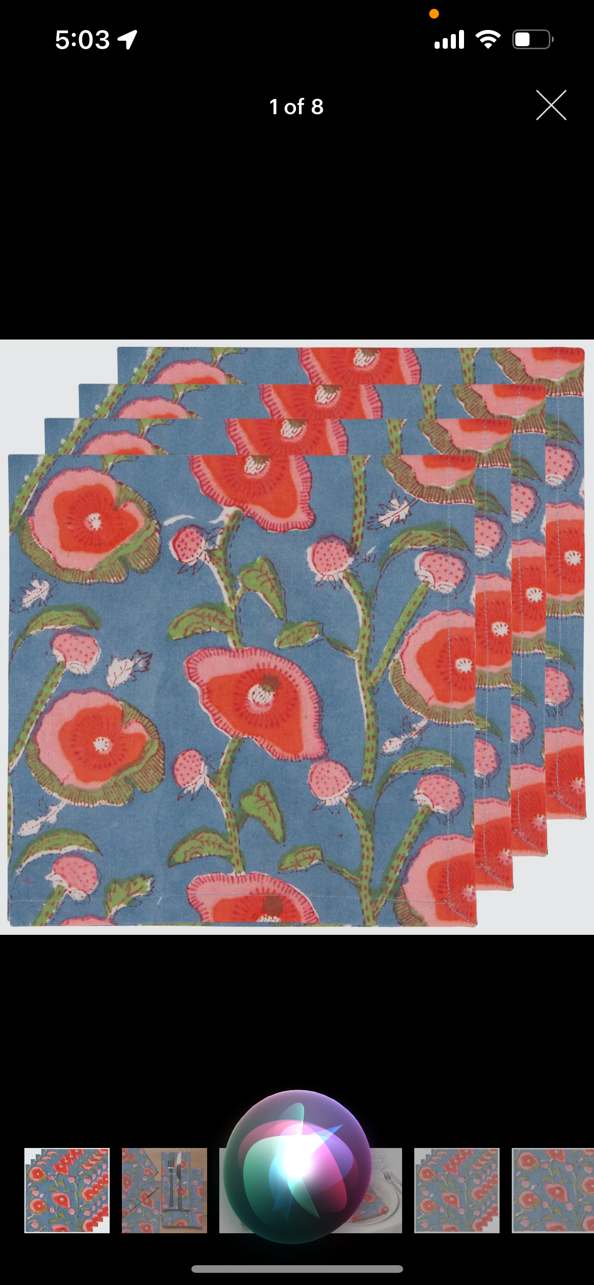 Set of 4 Napkins