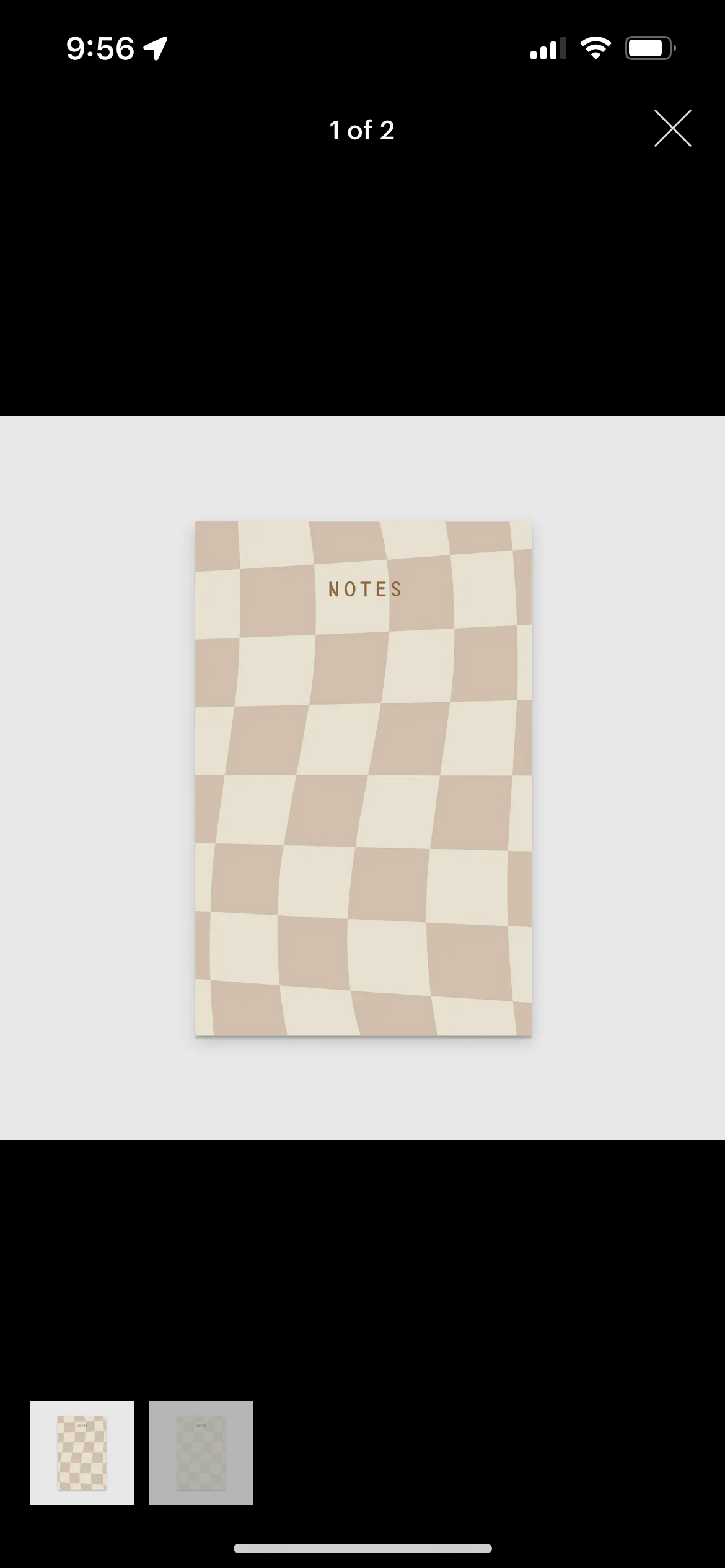 Checkerboard Notepad