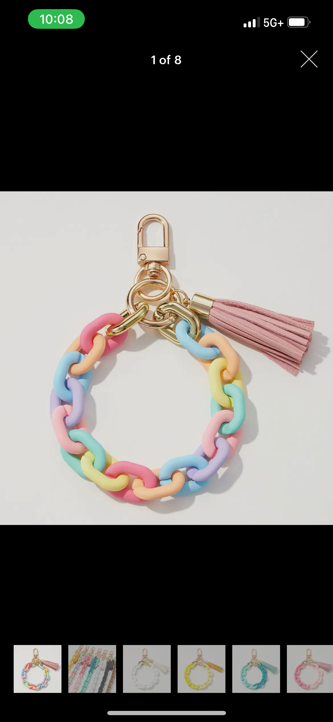 Key Ring Bracelet
