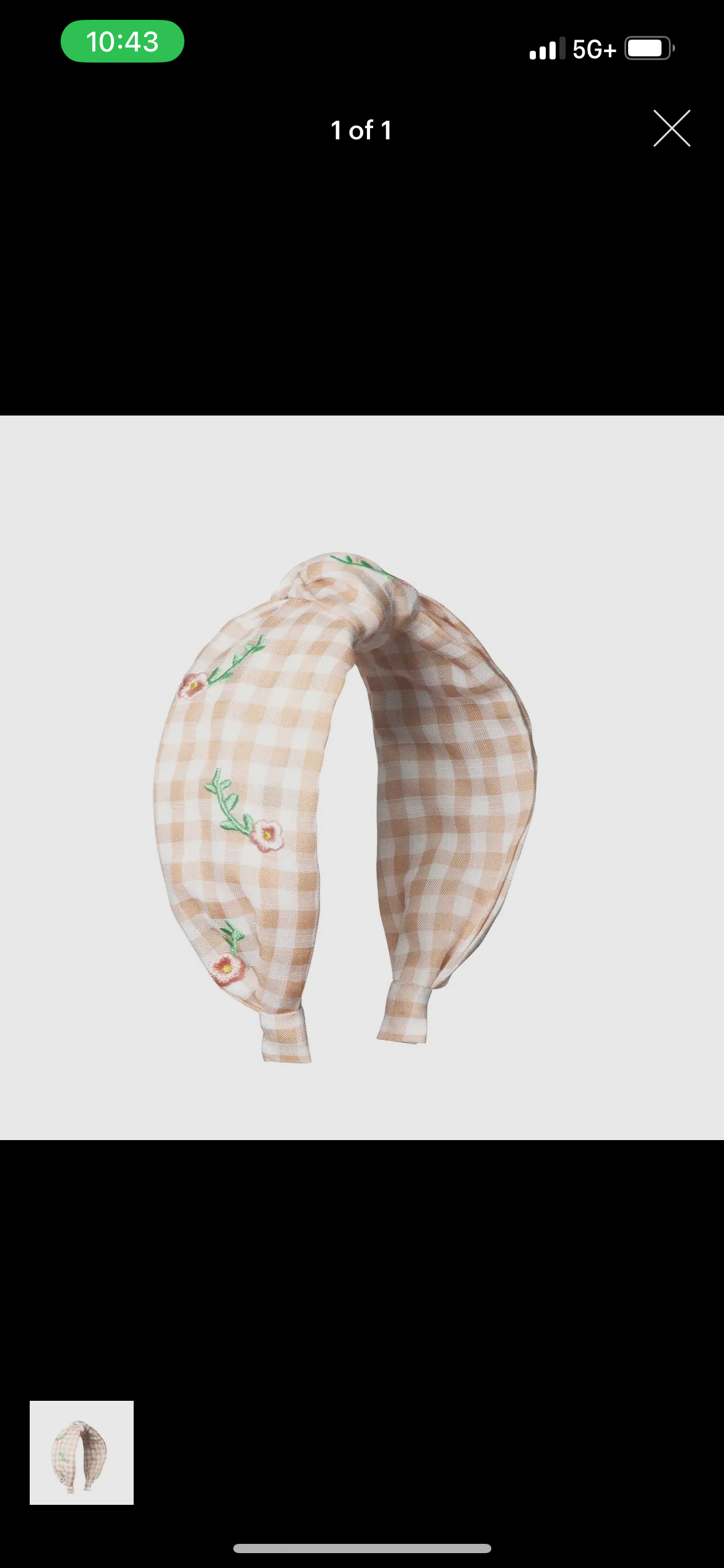 Floral Knotted Headband