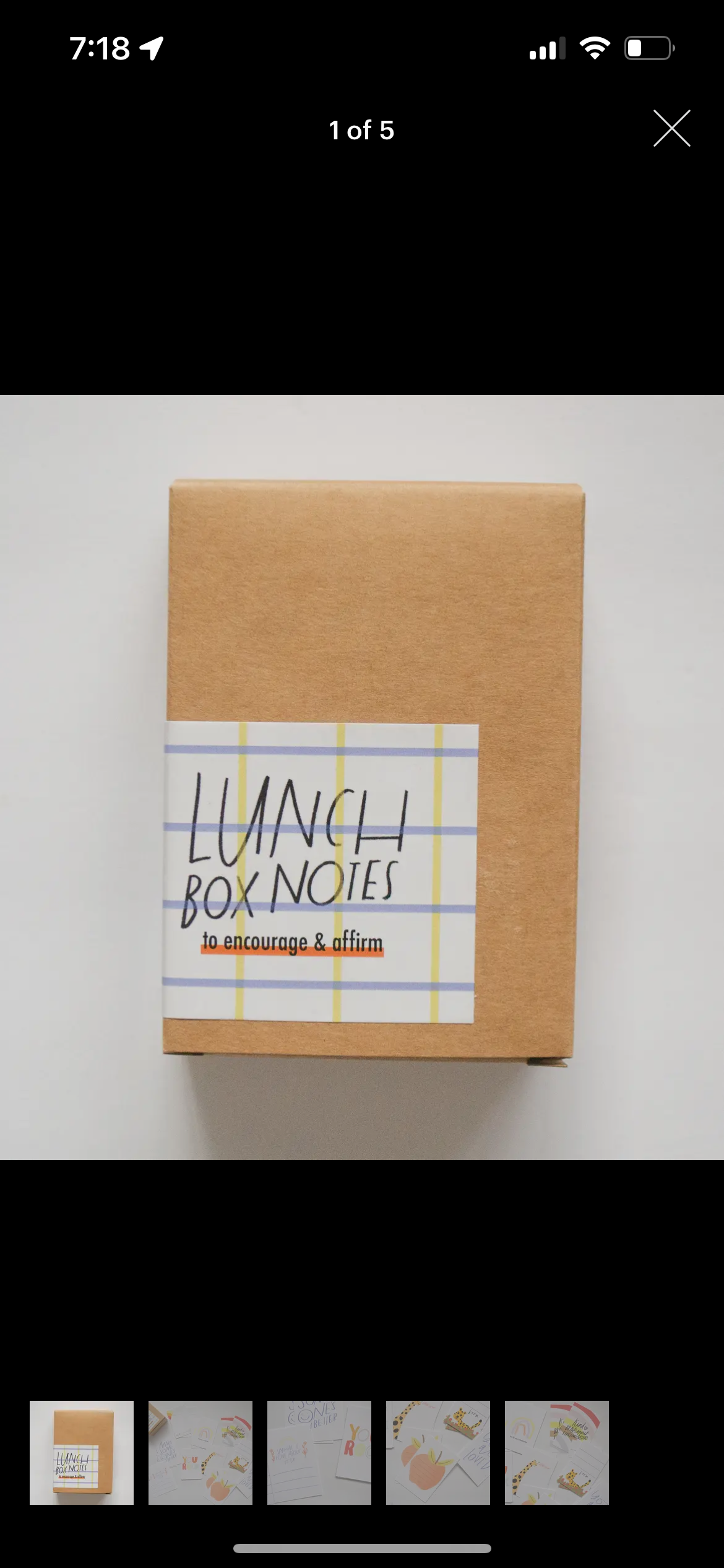 Lunch Box Notes
