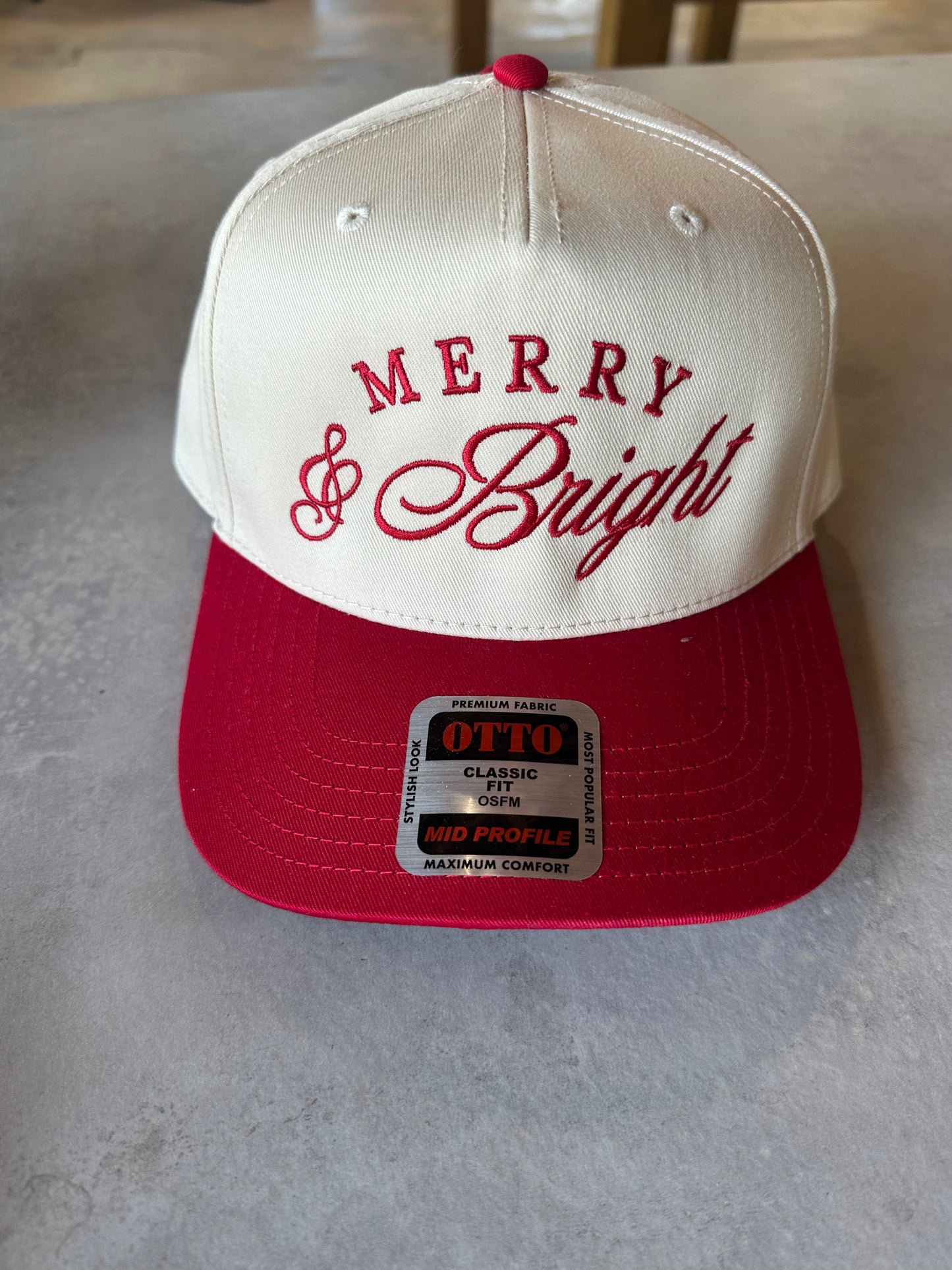 merry & bright trucker