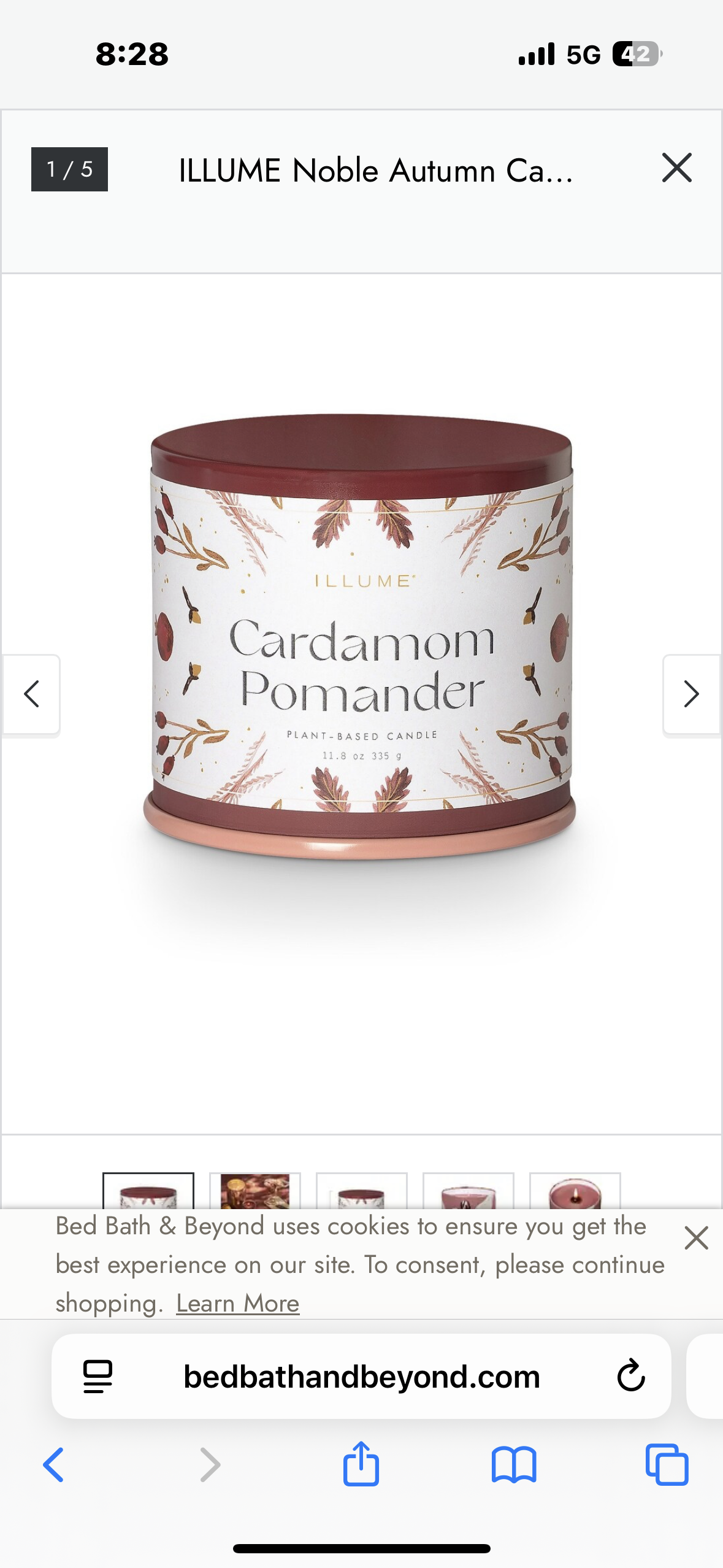 cardamom candle