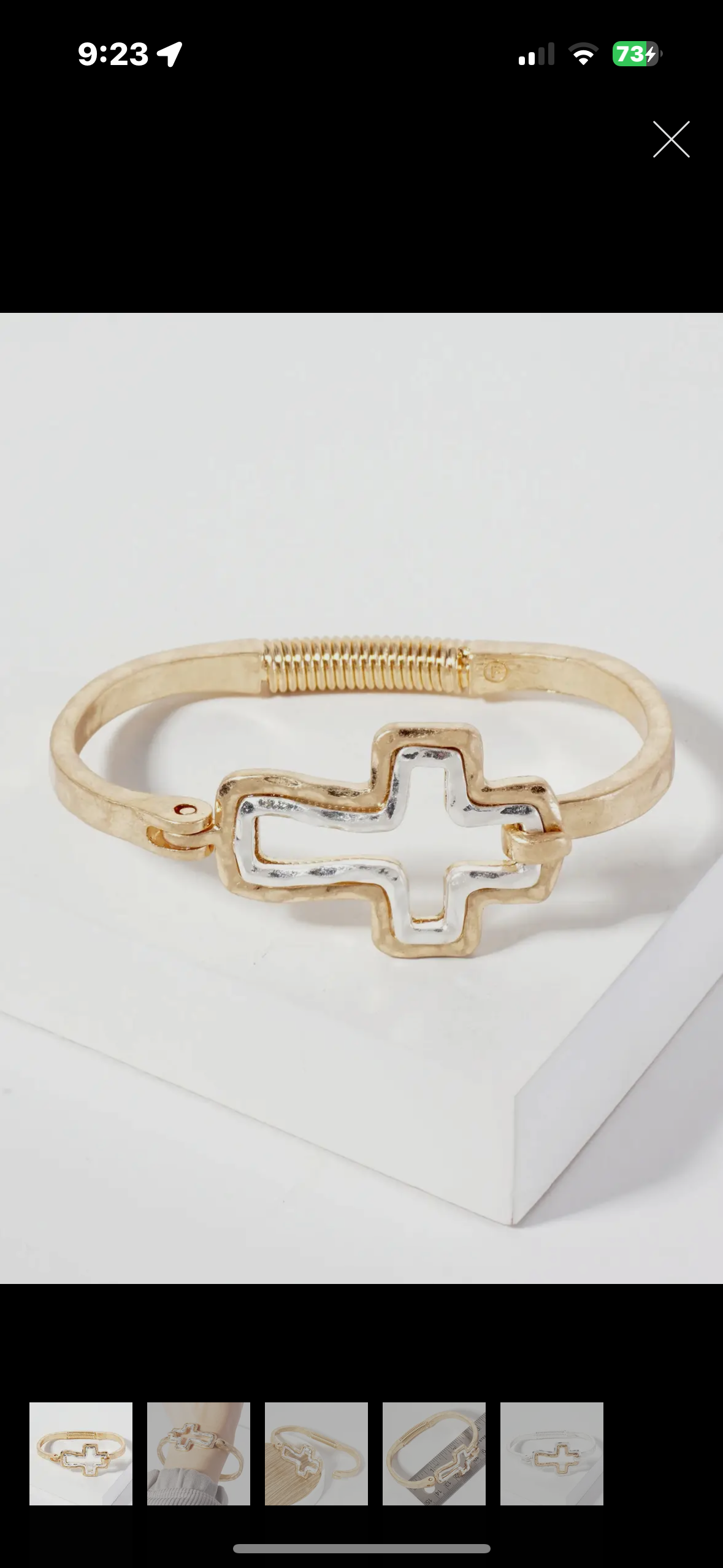 cross bangle