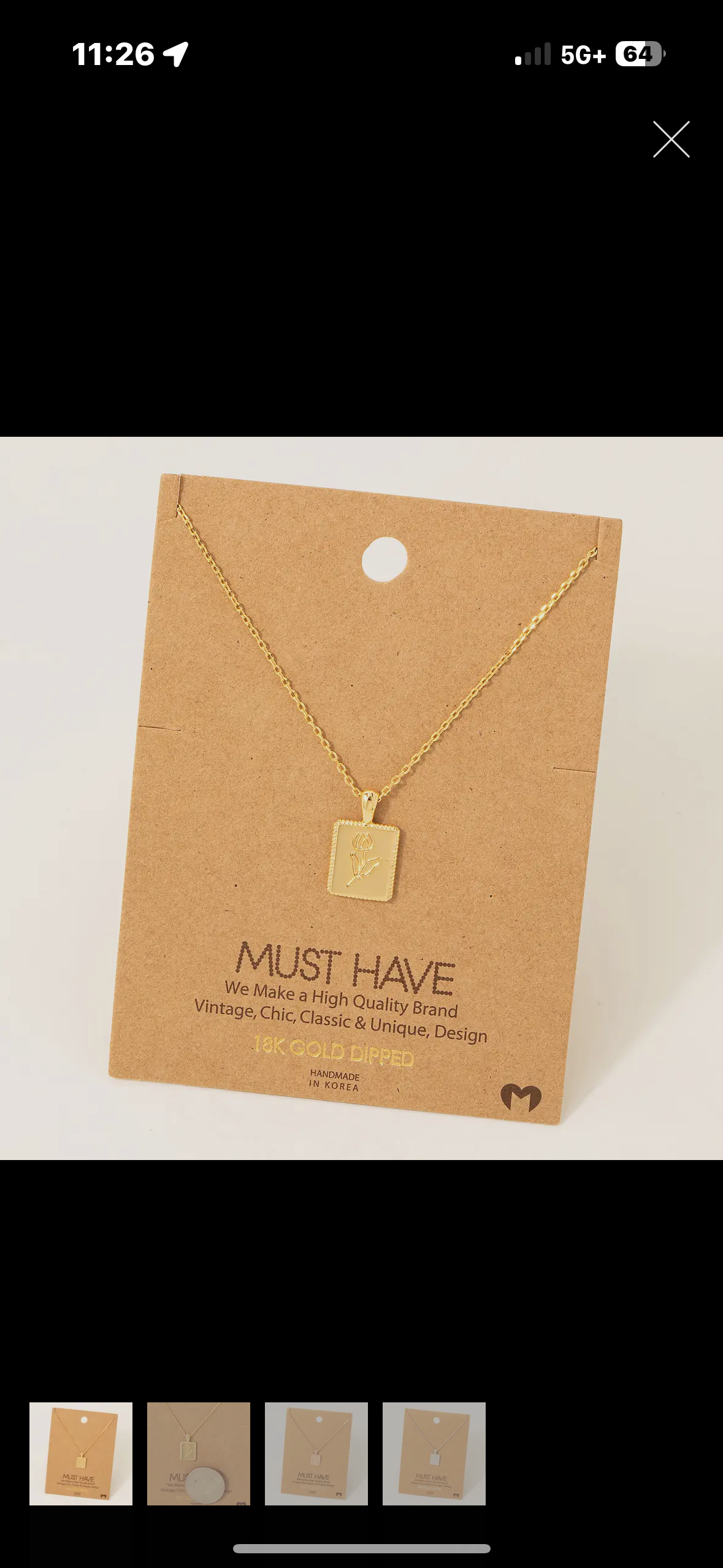flower pendant
