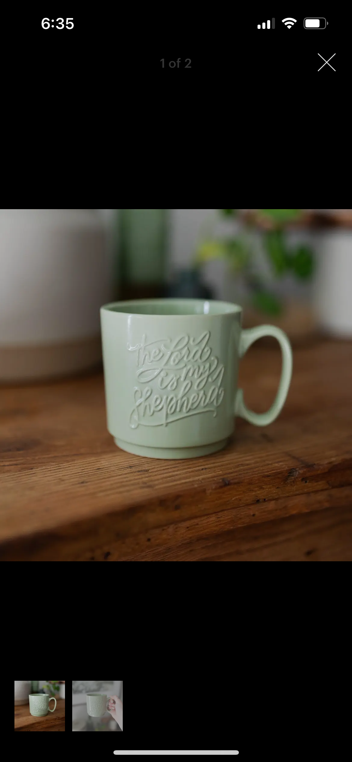 The Lord is my Shepherd Mug