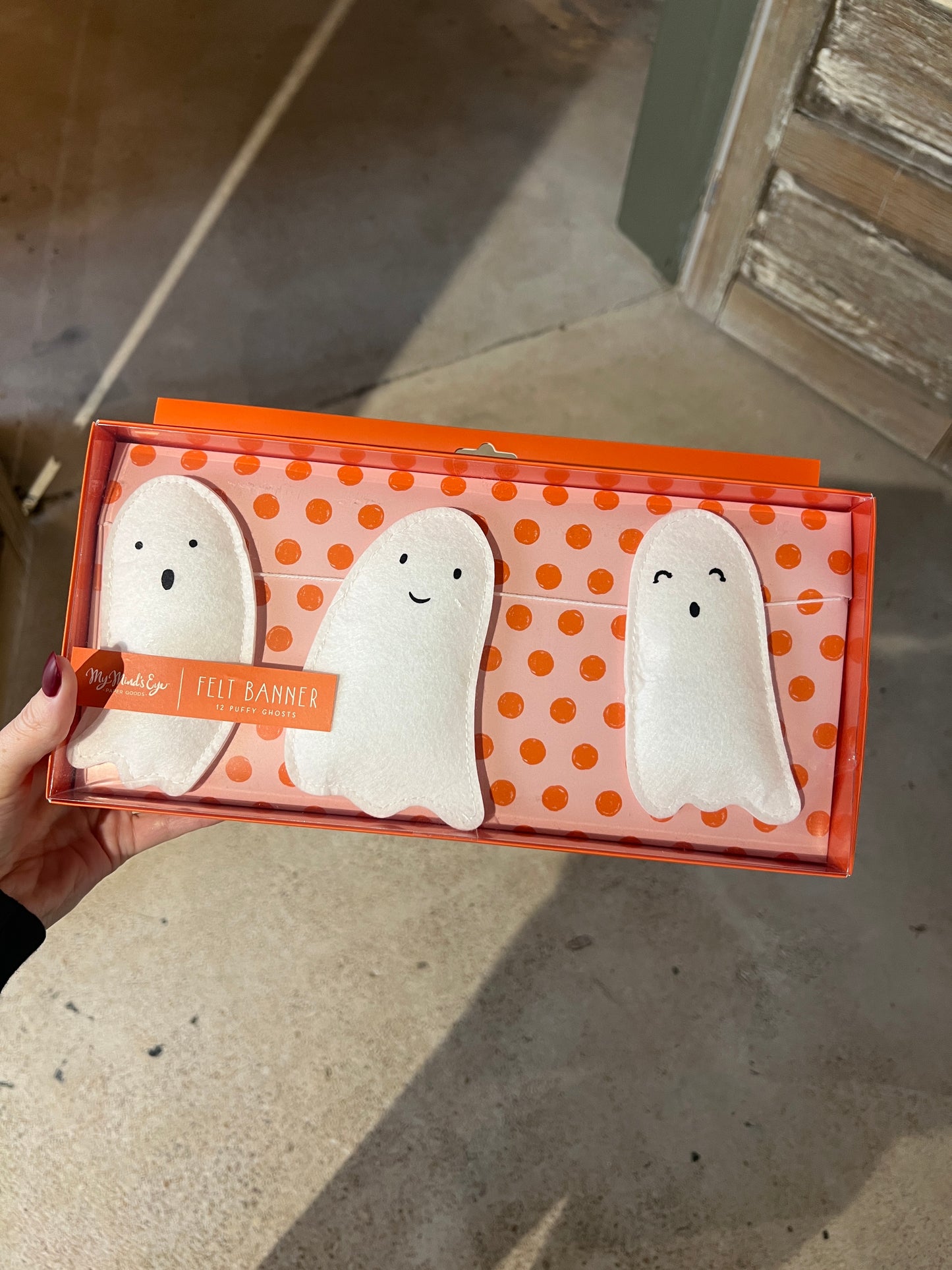 Ghost Felt Banner