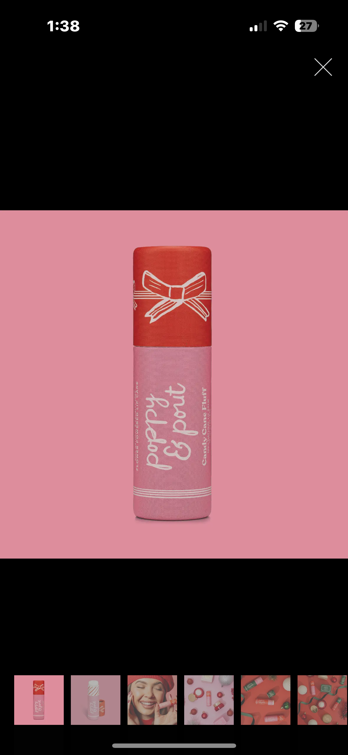 candy cane balm