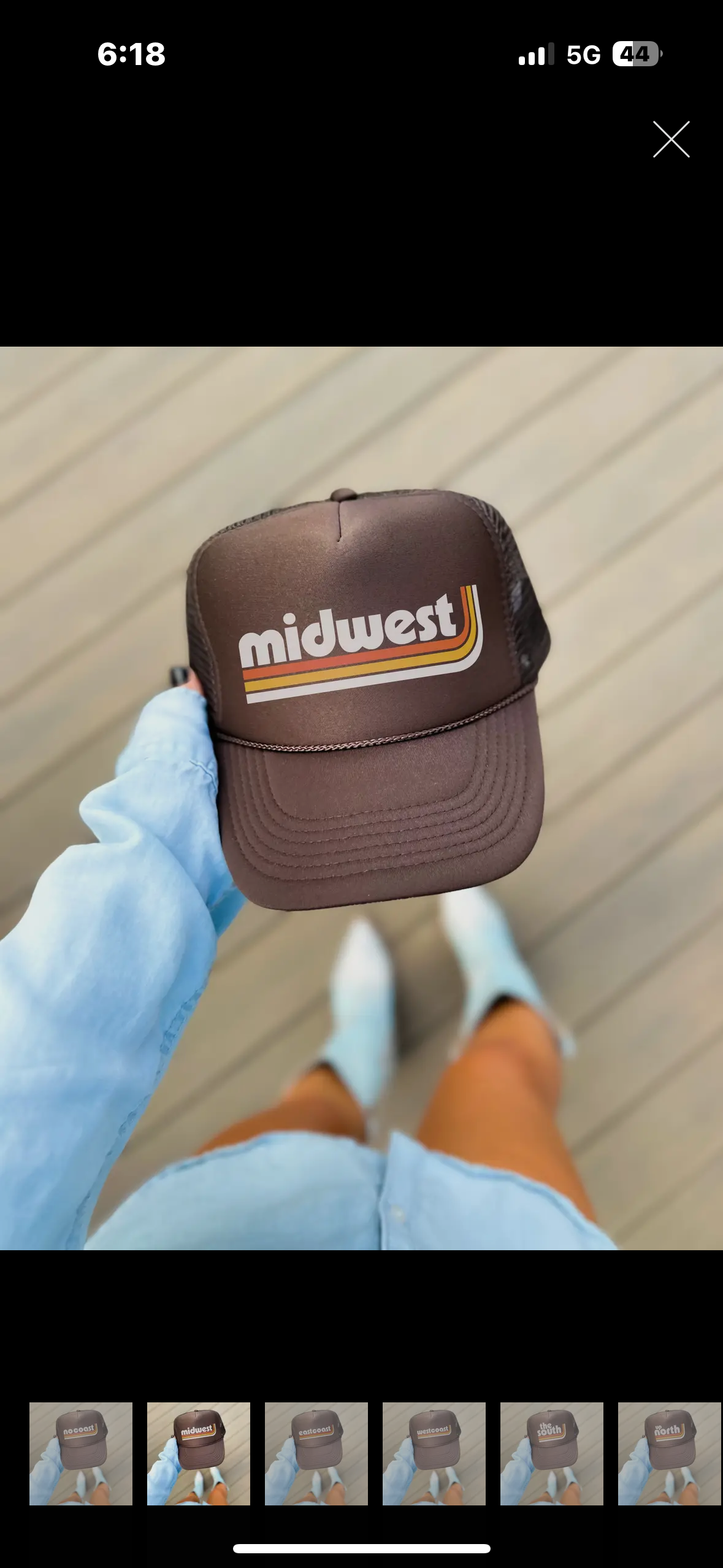retro midwest hat