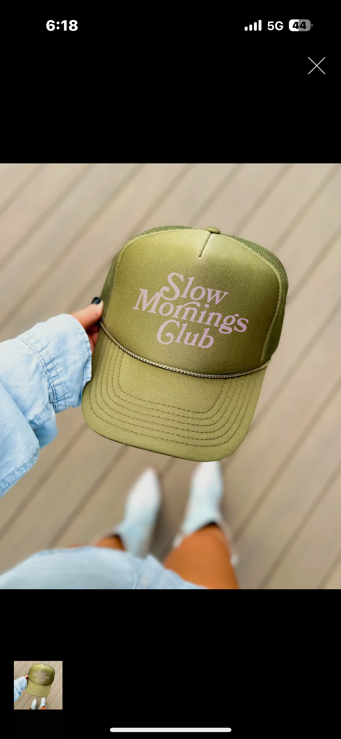slow mornings trucker