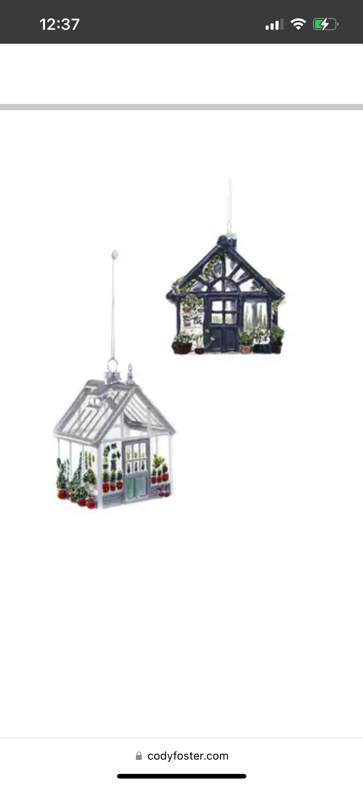 Greenhouse Ornament