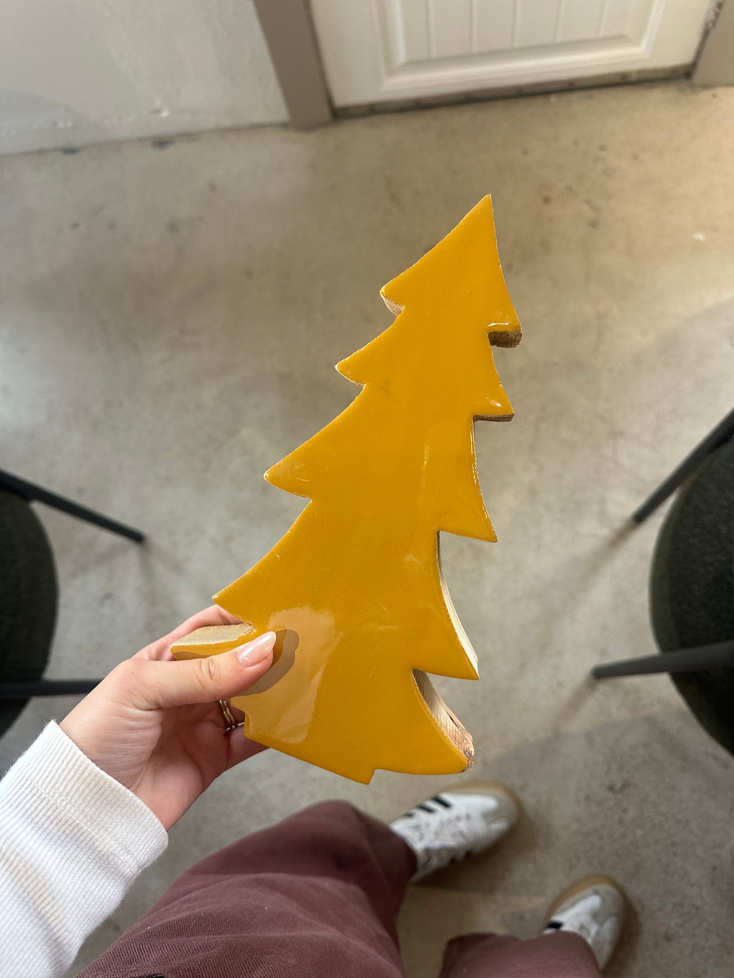 small wooden tree