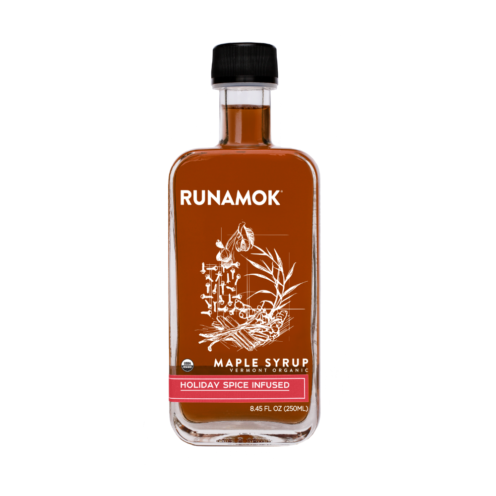 Holiday Spice Infused Maple Syrup