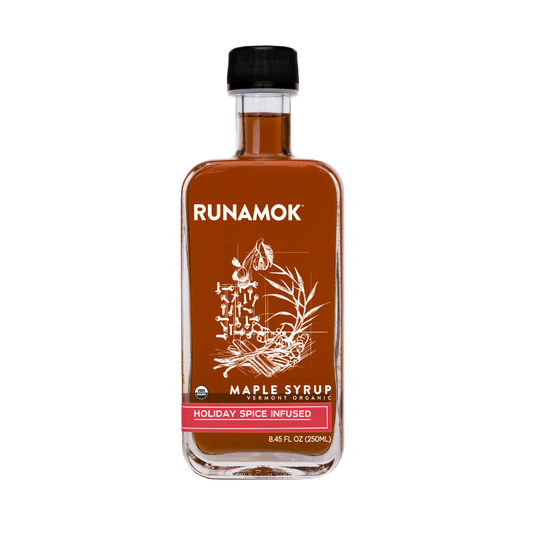 Holiday Spice Infused Maple Syrup