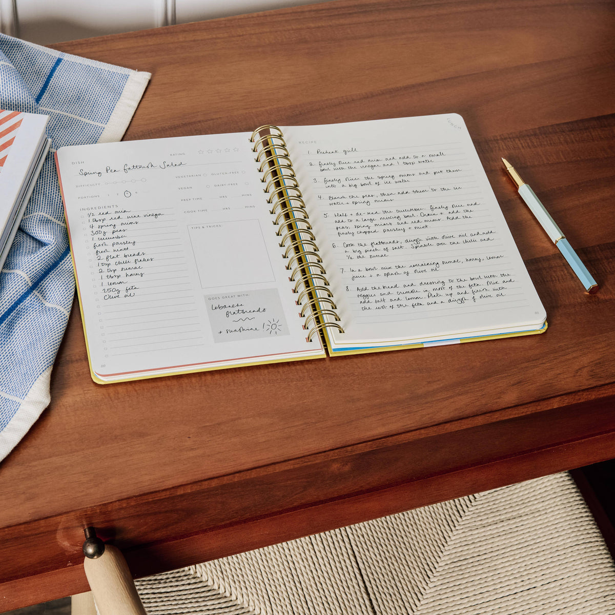 Hanging Fruit Recipe Journal